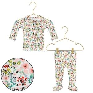 Lou Lou and Company Floral Millie Top and Bottoms